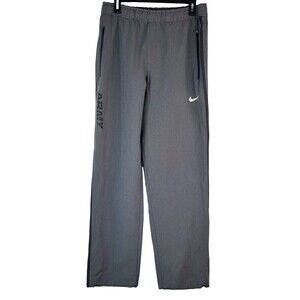 Nike Army Men's Athletic Joggers Pants Workout Size Medium Gray 29x31 Drawstring